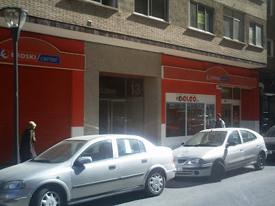 Aspecto actual del número 13 de la Calle Clunia de Burgos